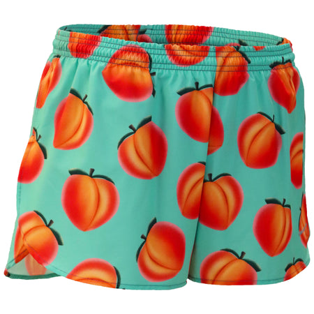 Men's Peach Perfect 1" Elite Split Shorts