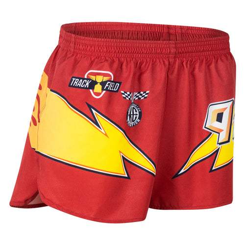 Men's 3" Half Split Shorts- SPEED-EZE