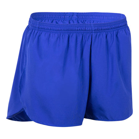 WOMENS 1" ELITE SPLIT RUNNING SHORT- NAVY