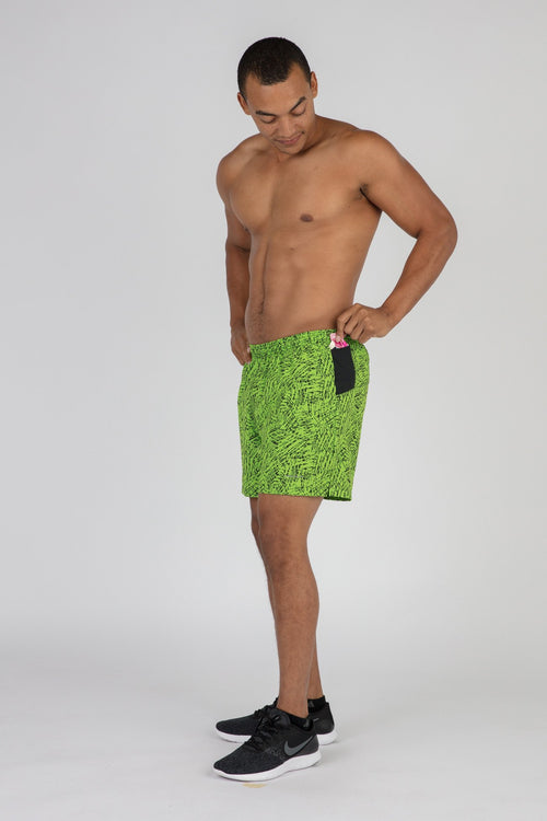 Men's Hyper Lime 2n1 5" Ultra Shorts