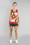 WOMEN'S INTERVAL SINGLET- MARYLAND - BOAUSA