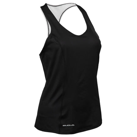 Women's Vortex Fitted Tank- BLACK