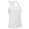 Women's White Vortex Fitted Tank