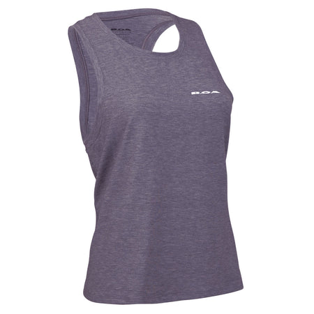 Women's Vortex Fitted Tank- BLACK