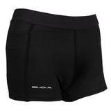 Women's Black Rocket Fuel Fit Shorts With Pockets