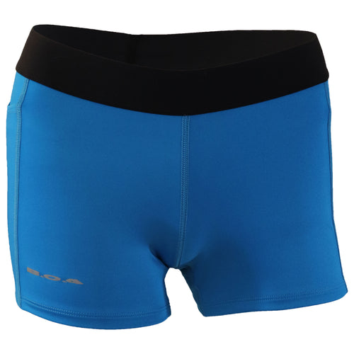 Women's Turquoise Rocket Fuel Fit Shorts With Pockets