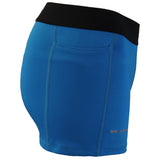Women's Turquoise Rocket Fuel Fit Shorts With Pockets