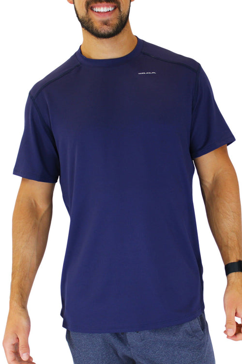 Men's Navy Versatex Canyon Short Sleeve Shirt