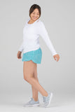 Women's White Hypersoft Long Sleeve