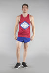 MEN'S PRINTED SINGLET- ARKANSAS - BOAUSA