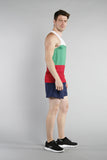 MEN'S PRINTED SINGLET- BULGARIA - BOAUSA