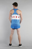 MEN'S PRINTED SINGLET- CHICAGO - BOAUSA