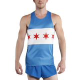 MEN'S PRINTED SINGLET- CHICAGO