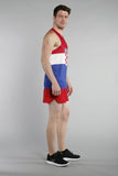 MEN'S PRINTED SINGLET- CROATIA - BOAUSA