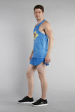 MEN'S PRINTED SINGLET- DELAWARE - BOAUSA