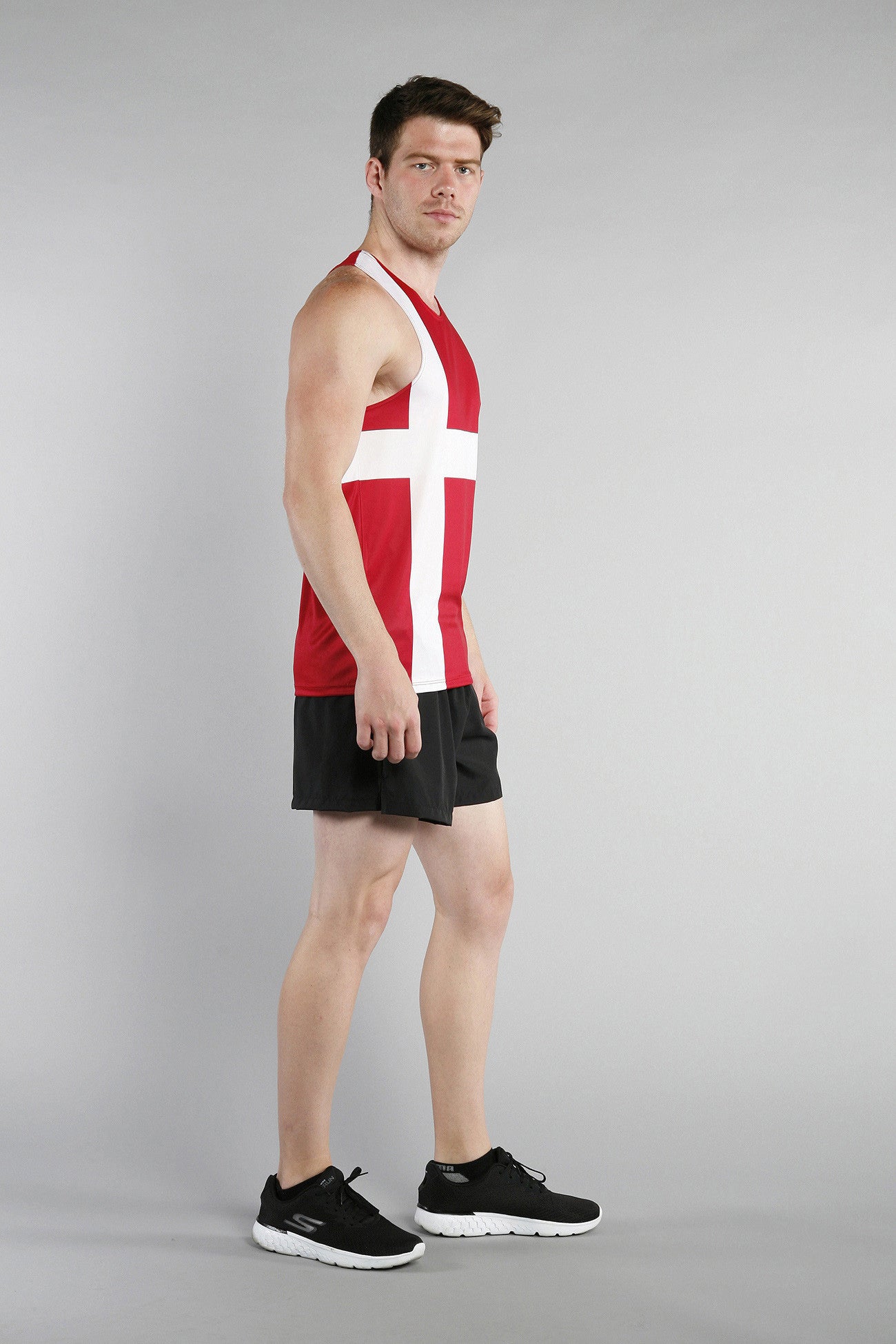 MEN'S PRINTED SINGLET- DENMARK - BOAUSA