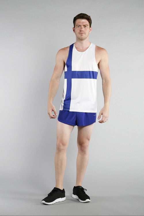 MEN'S PRINTED SINGLET- FINLAND - BOAUSA