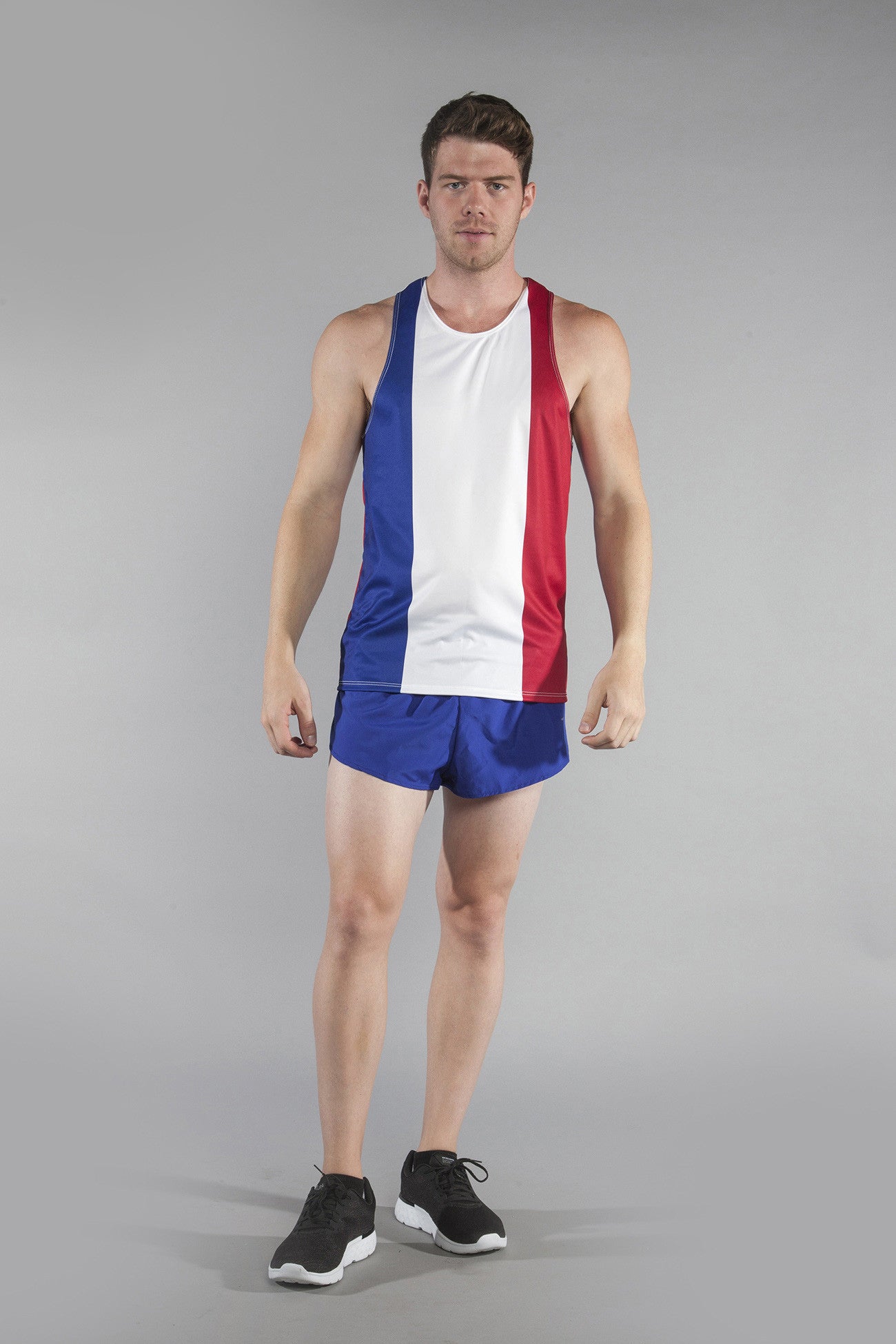 MEN'S PRINTED SINGLET- FRANCE - BOAUSA
