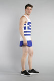 MEN'S PRINTED SINGLET- GREECE - BOAUSA