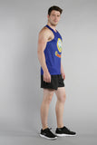 MEN'S PRINTED SINGLET- IDAHO - BOAUSA