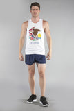 MEN'S PRINTED SINGLET- ILLINOIS - BOAUSA