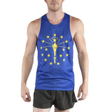 MEN'S PRINTED SINGLET- INDIANA