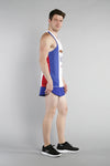 MEN'S PRINTED SINGLET- IOWA - BOAUSA