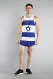 MEN'S PRINTED SINGLET- ISRAEL - BOAUSA