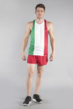 MEN'S PRINTED SINGLET- ITALY - BOAUSA