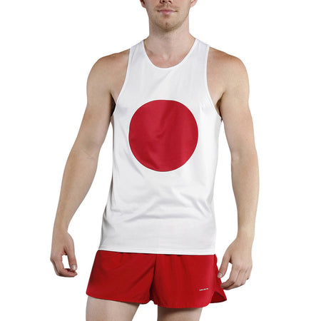 MEN'S PRINTED SINGLET- JAMAICA