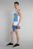 MEN'S PRINTED SINGLET- KAZAKHSTAN - BOAUSA