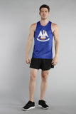 MEN'S PRINTED SINGLET- LOUISIANA - BOAUSA