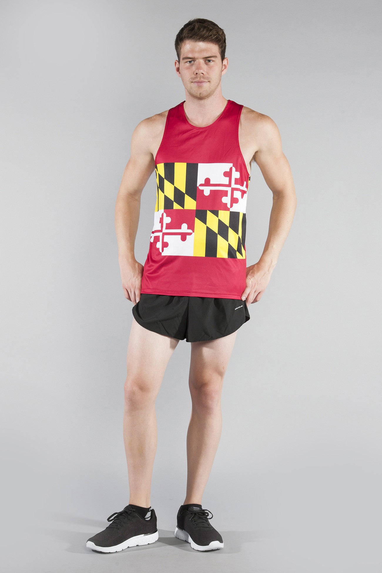 MEN'S PRINTED SINGLET- MARYLAND - BOAUSA