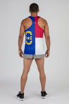 MEN'S PRINTED SINGLET- NORTH CAROLINA