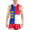 MEN'S PRINTED SINGLET- NORTH CAROLINA