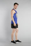 MEN'S PRINTED SINGLET- NEW HAMPSHIRE - BOAUSA