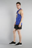 MEN'S PRINTED SINGLET- NEW HAMPSHIRE - BOAUSA