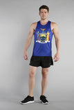 MEN'S PRINTED SINGLET- NEW YORK - BOAUSA