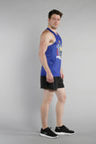 MEN'S PRINTED SINGLET- NEW YORK - BOAUSA