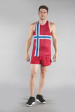 MEN'S PRINTED SINGLET- NORWAY - BOAUSA