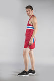 MEN'S PRINTED SINGLET- NORWAY - BOAUSA