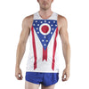 MEN'S PRINTED SINGLET- OHIO