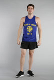 MEN'S PRINTED SINGLET- OREGON - BOAUSA