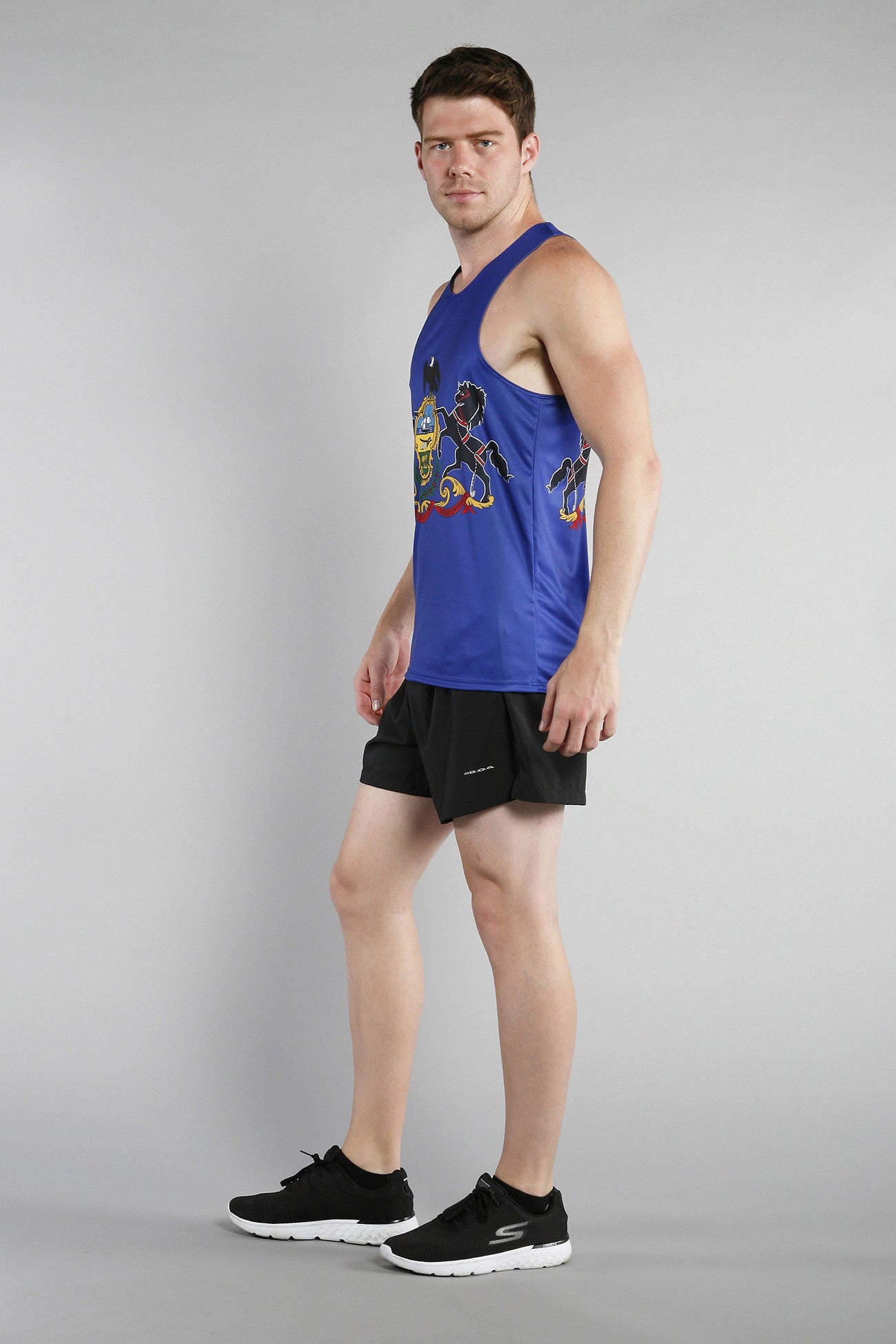 MEN'S PRINTED SINGLET- PENNSYLVANIA - BOAUSA