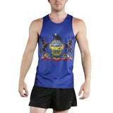 MEN'S PRINTED SINGLET- PENNSYLVANIA