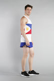 MEN'S PRINTED SINGLET- PHILIPPINES - BOAUSA