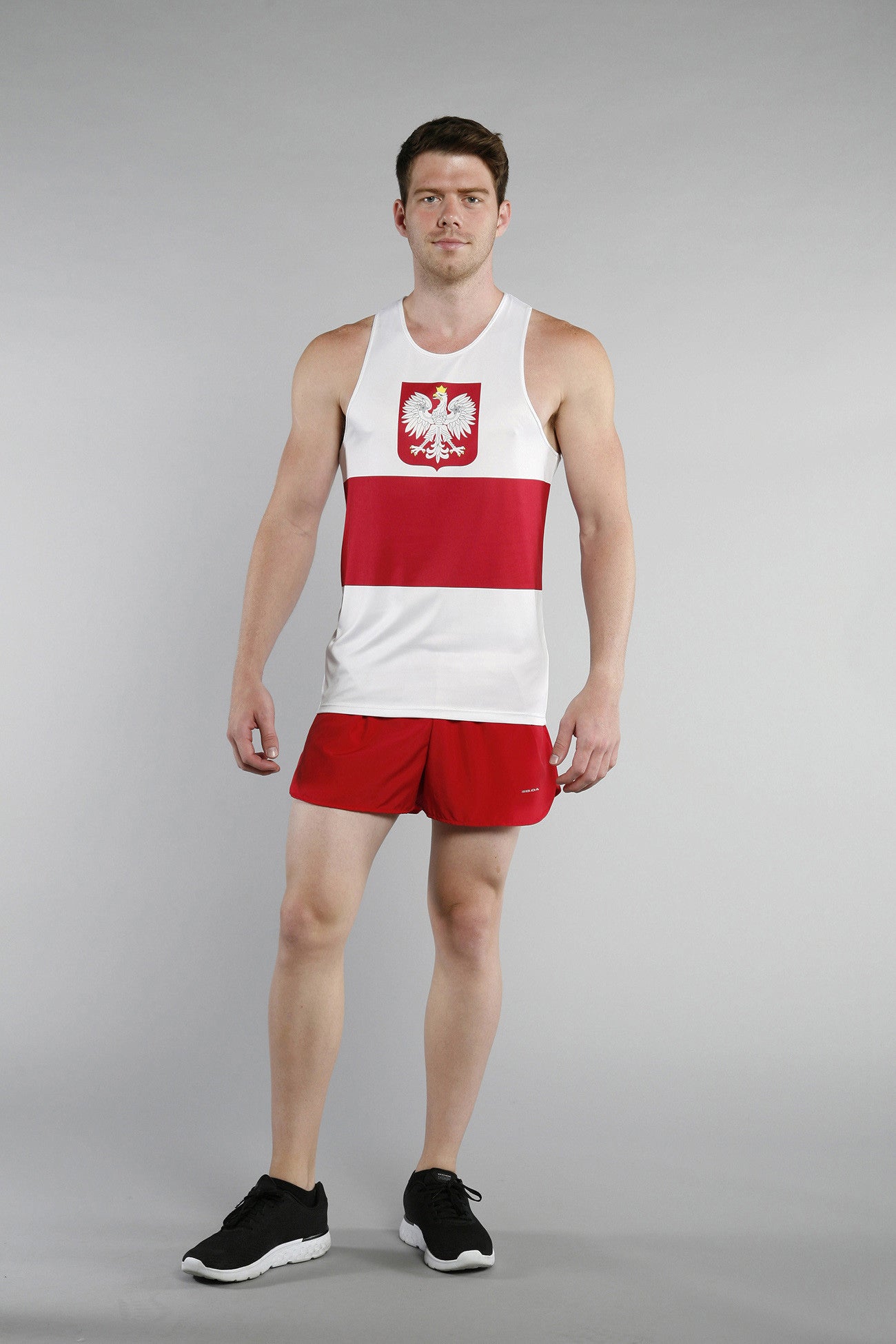 MEN'S PRINTED SINGLET- POLAND - BOAUSA