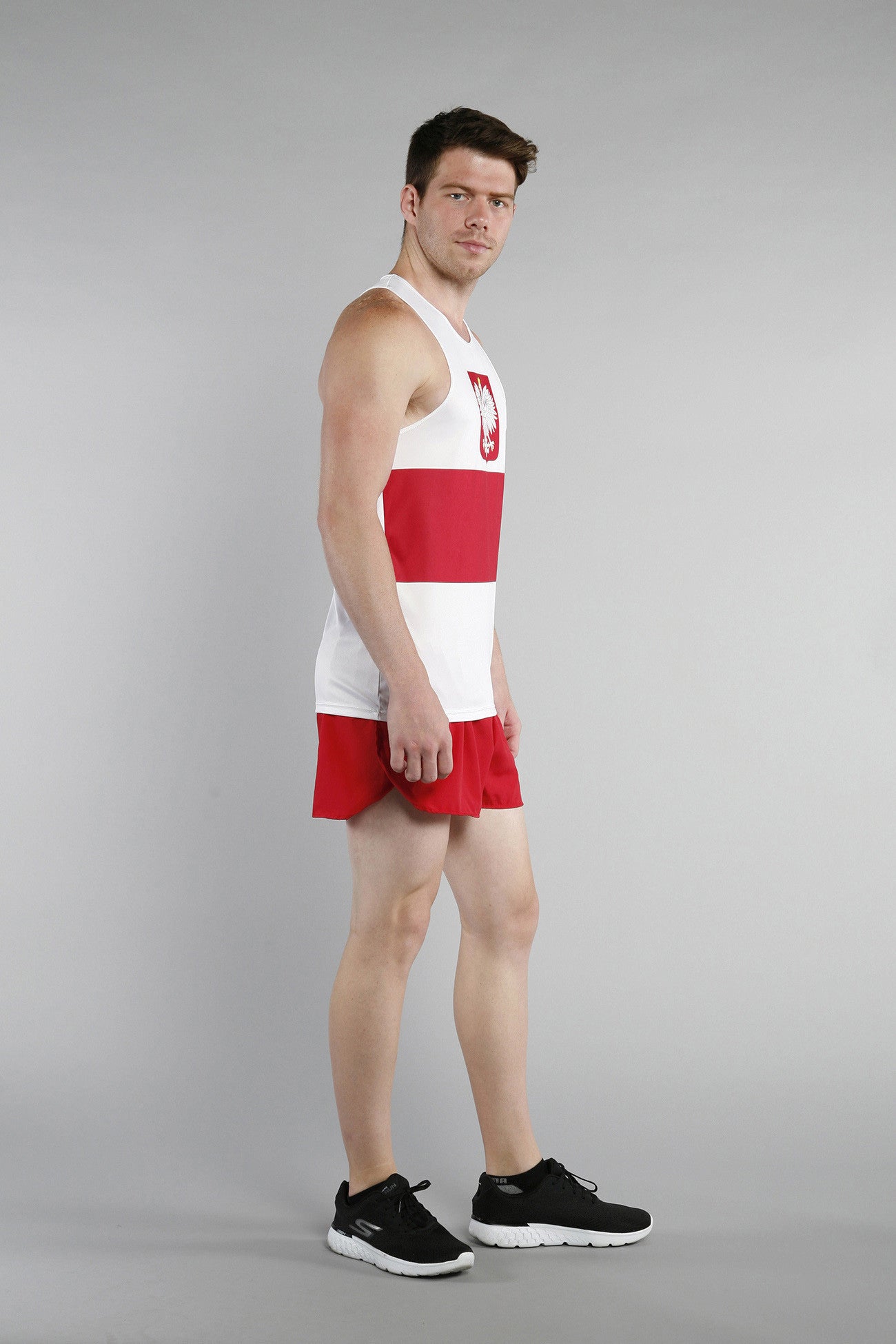 MEN'S PRINTED SINGLET- POLAND - BOAUSA