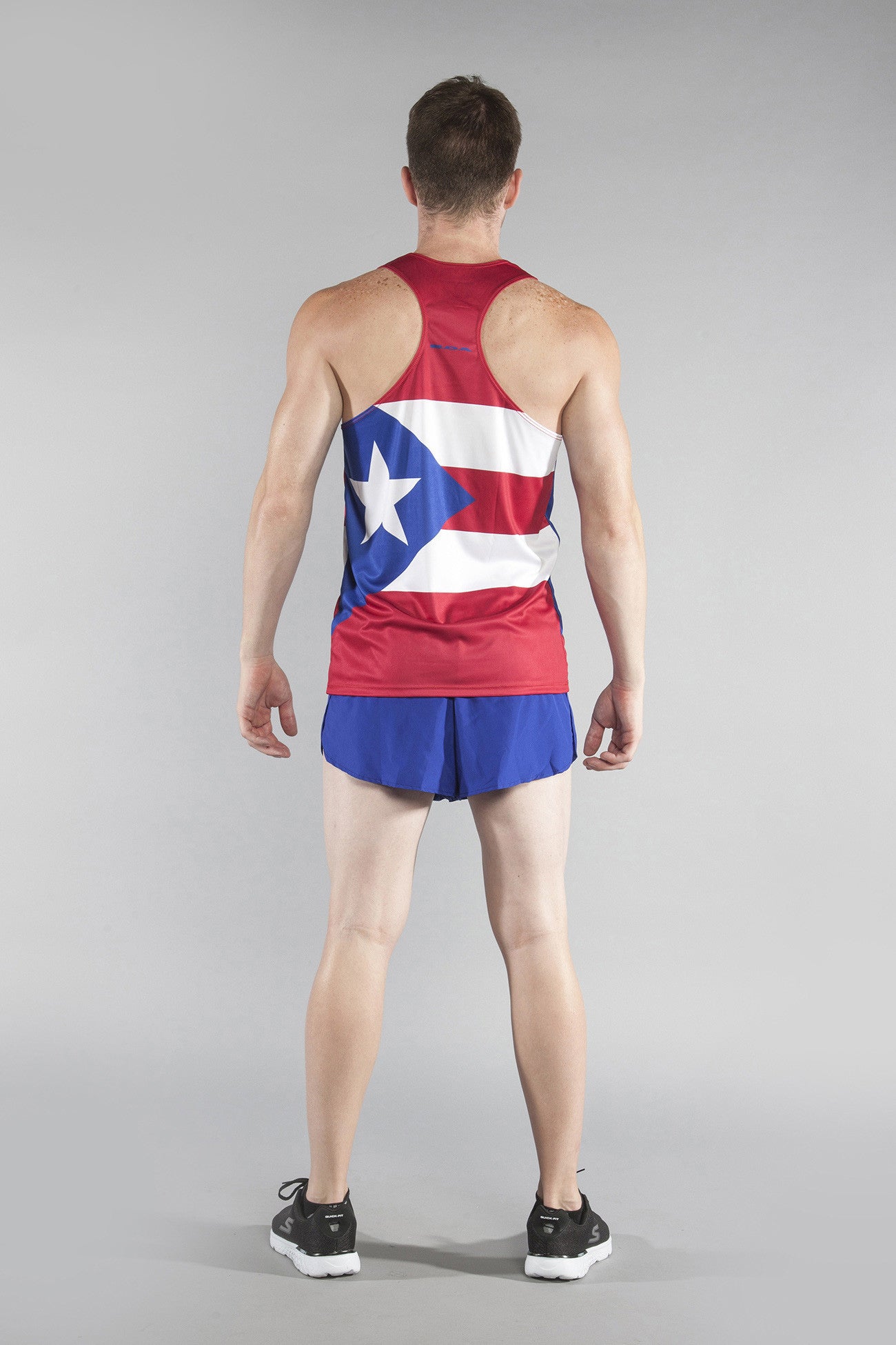 MEN'S PRINTED SINGLET- PUERTO RICO - BOAUSA