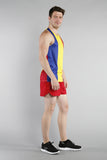 MEN'S PRINTED SINGLET- ROMANIA - BOAUSA